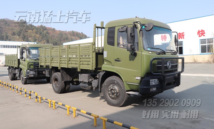 東風運兵車,4*2東風卡車,東風天錦6噸卡車,東風天錦運輸車,EQ1120GA,軍用越野卡車