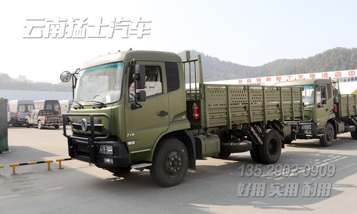 東風運兵車,4*2東風卡車,東風天錦6噸卡車,東風天錦運輸車,EQ1120GA,軍用越野卡車