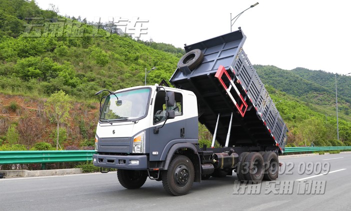 5噸自卸貨車,6*6越野自卸汽車,東風(fēng)山貓,自卸卡車出口,六驅(qū)輕型卡車,新款自卸