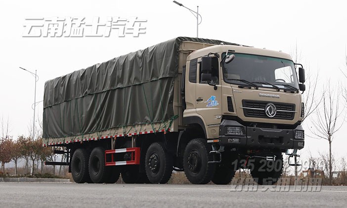 四橋全驅卡車,全驅倉欄車,畜牧運輸車,載18噸重型卡車,果蔬運輸車